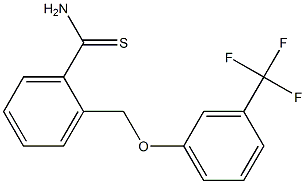 2-[3-(trifluoromethyl)phenoxymethyl]benzene-1-carbothioamide