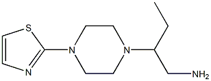 2-[4-(1,3-thiazol-2-yl)piperazin-1-yl]butan-1-amine Struktur