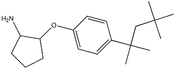 2-[4-(2,4,4-trimethylpentan-2-yl)phenoxy]cyclopentan-1-amine