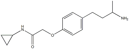 2-[4-(3-aminobutyl)phenoxy]-N-cyclopropylacetamide|