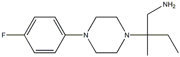 2-[4-(4-fluorophenyl)piperazin-1-yl]-2-methylbutan-1-amine