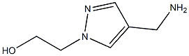 2-[4-(aminomethyl)-1H-pyrazol-1-yl]ethanol Structure