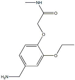 2-[4-(aminomethyl)-2-ethoxyphenoxy]-N-methylacetamide|