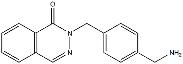 2-[4-(aminomethyl)benzyl]phthalazin-1(2H)-one 结构式