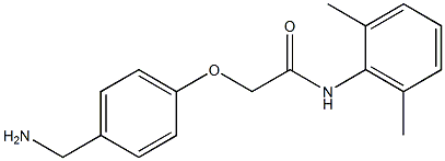 2-[4-(aminomethyl)phenoxy]-N-(2,6-dimethylphenyl)acetamide