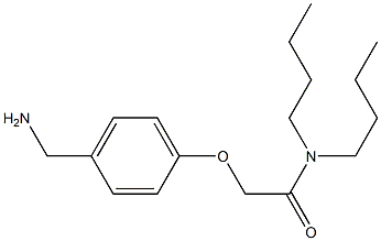  2-[4-(aminomethyl)phenoxy]-N,N-dibutylacetamide