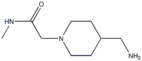 2-[4-(aminomethyl)piperidin-1-yl]-N-methylacetamide