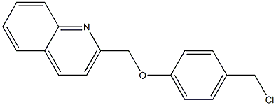 2-[4-(chloromethyl)phenoxymethyl]quinoline