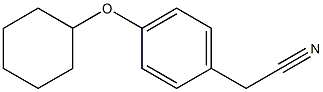 2-[4-(cyclohexyloxy)phenyl]acetonitrile