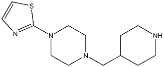 2-[4-(piperidin-4-ylmethyl)piperazin-1-yl]-1,3-thiazole