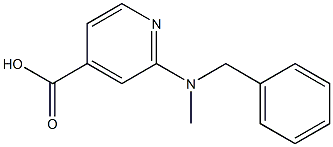 2-[benzyl(methyl)amino]pyridine-4-carboxylic acid