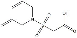 2-[bis(prop-2-en-1-yl)sulfamoyl]acetic acid