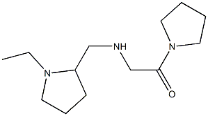 2-{[(1-ethylpyrrolidin-2-yl)methyl]amino}-1-(pyrrolidin-1-yl)ethan-1-one Structure