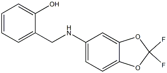 2-{[(2,2-difluoro-2H-1,3-benzodioxol-5-yl)amino]methyl}phenol