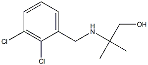 2-{[(2,3-dichlorophenyl)methyl]amino}-2-methylpropan-1-ol 化学構造式