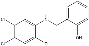 2-{[(2,4,5-trichlorophenyl)amino]methyl}phenol