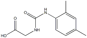 2-{[(2,4-dimethylphenyl)carbamoyl]amino}acetic acid