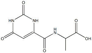  2-{[(2,6-dioxo-1,2,3,6-tetrahydropyrimidin-4-yl)carbonyl]amino}propanoic acid