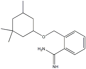 2-{[(3,3,5-trimethylcyclohexyl)oxy]methyl}benzene-1-carboximidamide|