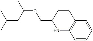 2-{[(4-methylpentan-2-yl)oxy]methyl}-1,2,3,4-tetrahydroquinoline,,结构式