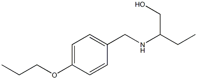  2-{[(4-propoxyphenyl)methyl]amino}butan-1-ol