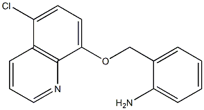 2-{[(5-chloroquinolin-8-yl)oxy]methyl}aniline