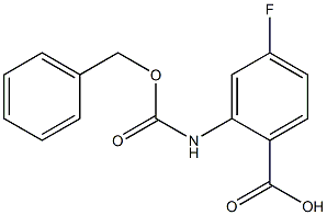 2-{[(benzyloxy)carbonyl]amino}-4-fluorobenzoic acid