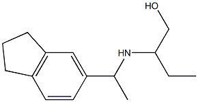 2-{[1-(2,3-dihydro-1H-inden-5-yl)ethyl]amino}butan-1-ol