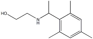2-{[1-(2,4,6-trimethylphenyl)ethyl]amino}ethan-1-ol Structure