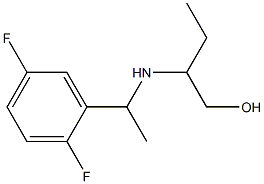 2-{[1-(2,5-difluorophenyl)ethyl]amino}butan-1-ol