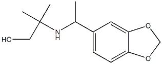  2-{[1-(2H-1,3-benzodioxol-5-yl)ethyl]amino}-2-methylpropan-1-ol