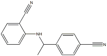 2-{[1-(4-cyanophenyl)ethyl]amino}benzonitrile