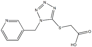 2-{[1-(pyridin-3-ylmethyl)-1H-1,2,3,4-tetrazol-5-yl]sulfanyl}acetic acid