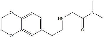 2-{[2-(2,3-dihydro-1,4-benzodioxin-6-yl)ethyl]amino}-N,N-dimethylacetamide