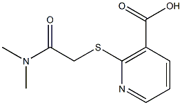 2-{[2-(dimethylamino)-2-oxoethyl]thio}nicotinic acid