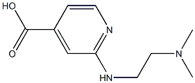 2-{[2-(dimethylamino)ethyl]amino}pyridine-4-carboxylic acid|