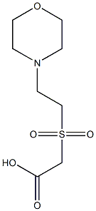 2-{[2-(morpholin-4-yl)ethane]sulfonyl}acetic acid|