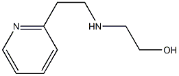 2-{[2-(pyridin-2-yl)ethyl]amino}ethan-1-ol 化学構造式
