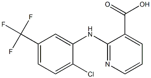 2-{[2-chloro-5-(trifluoromethyl)phenyl]amino}pyridine-3-carboxylic acid
