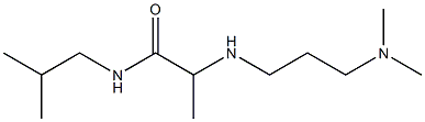  2-{[3-(dimethylamino)propyl]amino}-N-(2-methylpropyl)propanamide