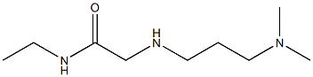 2-{[3-(dimethylamino)propyl]amino}-N-ethylacetamide,,结构式