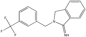 2-{[3-(trifluoromethyl)phenyl]methyl}-2,3-dihydro-1H-isoindol-1-imine