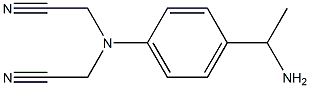 2-{[4-(1-aminoethyl)phenyl](cyanomethyl)amino}acetonitrile|