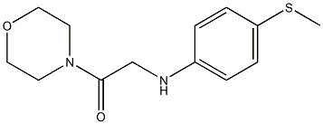  2-{[4-(methylsulfanyl)phenyl]amino}-1-(morpholin-4-yl)ethan-1-one