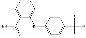 2-{[4-(trifluoromethyl)phenyl]amino}pyridine-3-carbothioamide