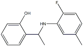 2-{1-[(2-fluoro-5-methylphenyl)amino]ethyl}phenol