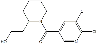 2-{1-[(5,6-dichloropyridin-3-yl)carbonyl]piperidin-2-yl}ethan-1-ol