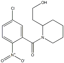 2-{1-[(5-chloro-2-nitrophenyl)carbonyl]piperidin-2-yl}ethan-1-ol