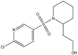 2-{1-[(6-chloropyridine-3-)sulfonyl]piperidin-2-yl}ethan-1-ol