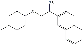  2-{1-amino-2-[(4-methylcyclohexyl)oxy]ethyl}naphthalene